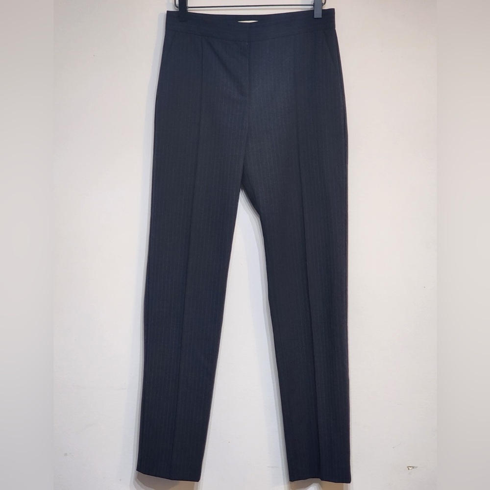 Maje Wool Blend Pinstripe Tailored Trousers – Size 38